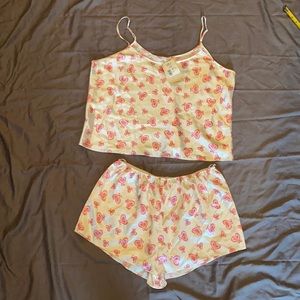 - NWT 💕Clichè sleep wear nighty XL pink hearts💕